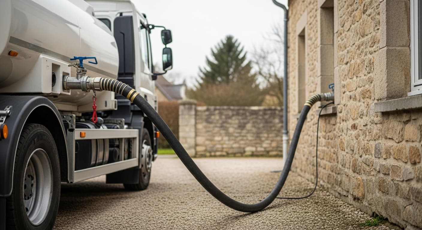 Livraison de mazout de chauffage