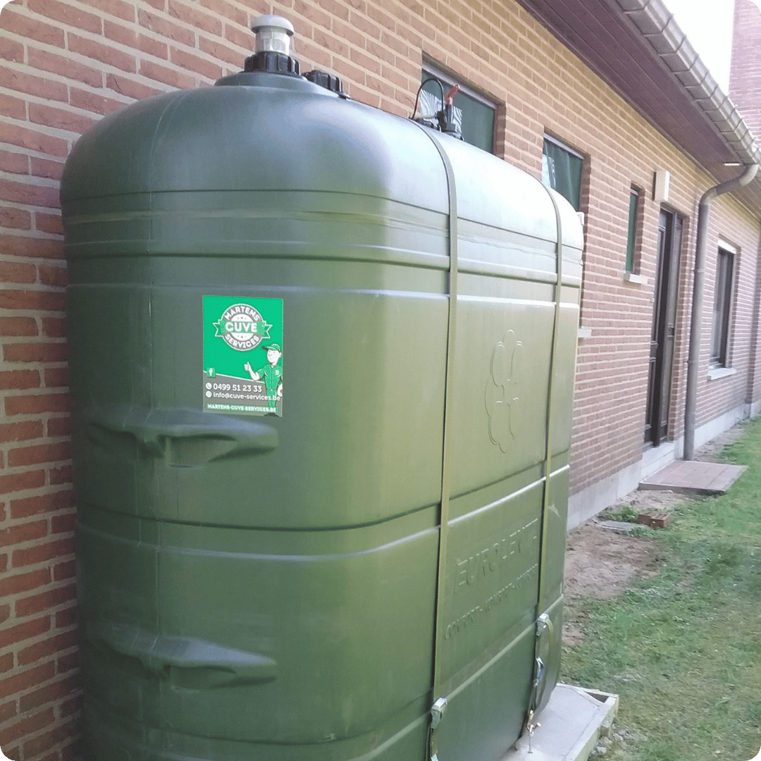 Dubbelwandige polyethyleen tank