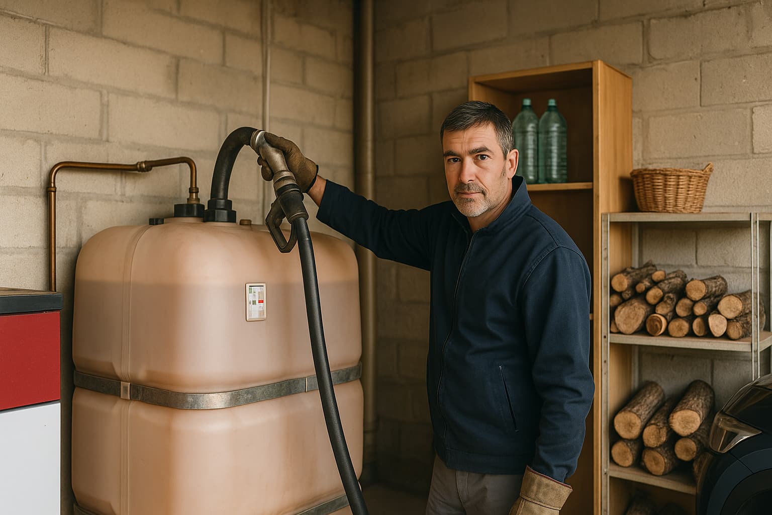 Livraison de mazout de chauffage