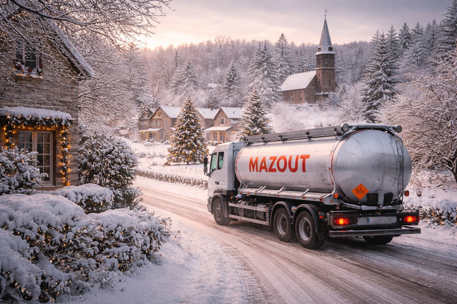 Livraison de mazout de chauffage