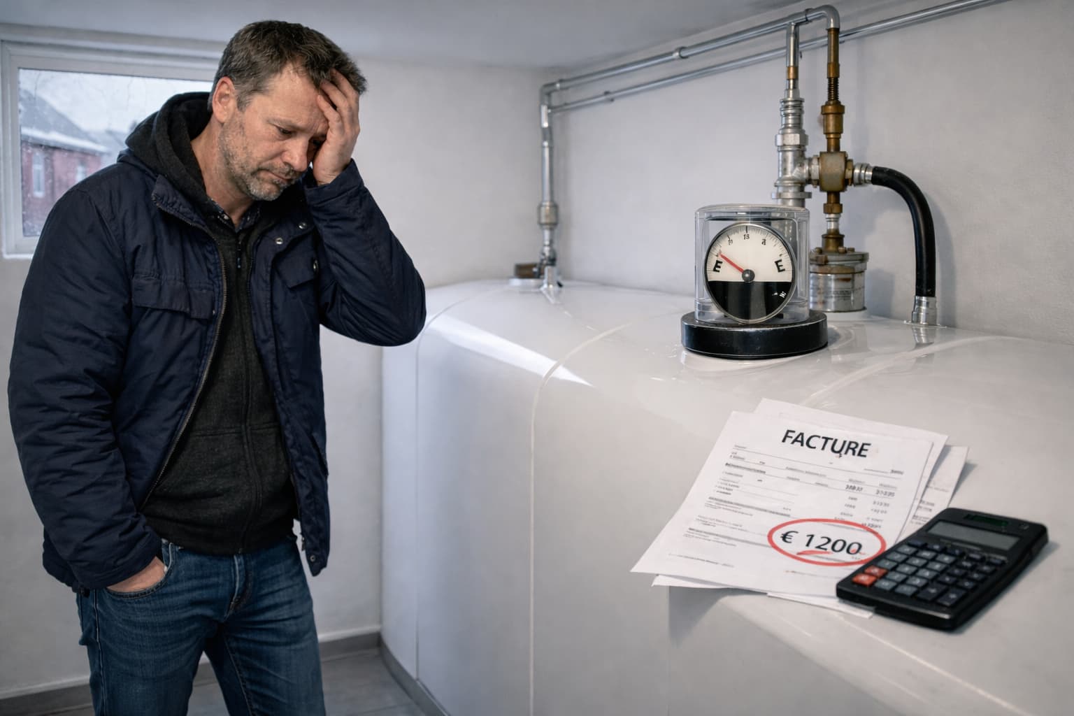 Livraison de mazout de chauffage