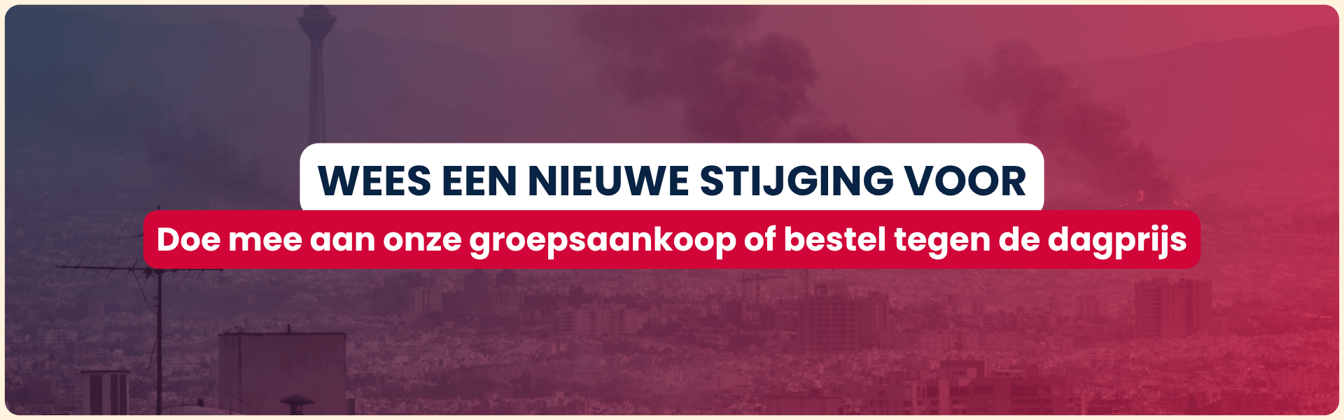 Wees een nieuwe stijging voor