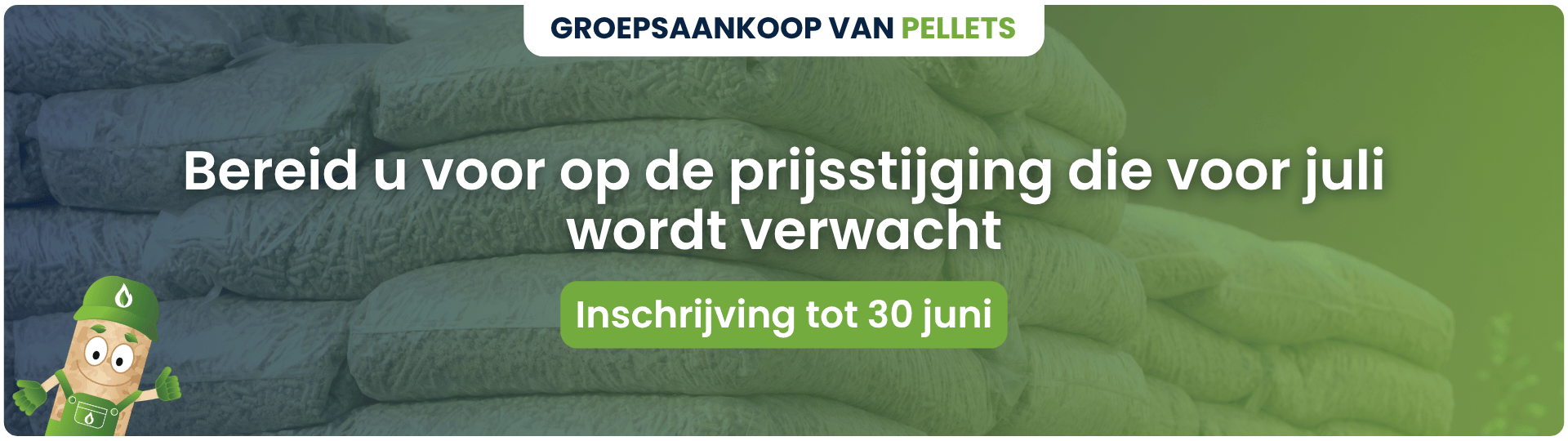 Groepsaankoop van pellets