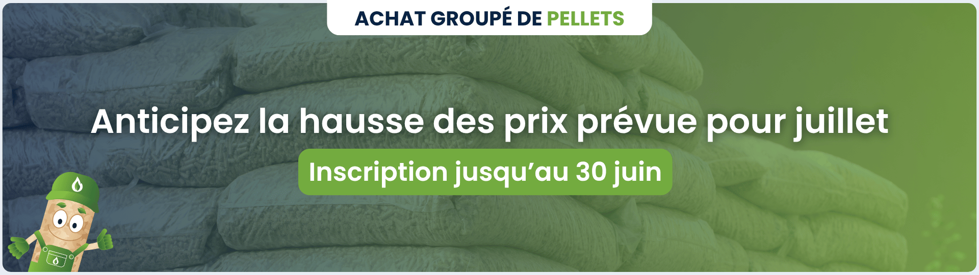 Achat groupé de pellets