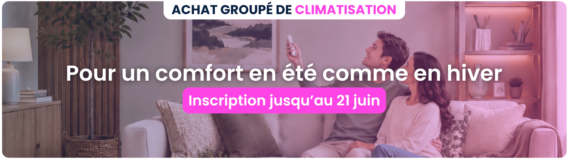 Inscription achat groupé de climatisations