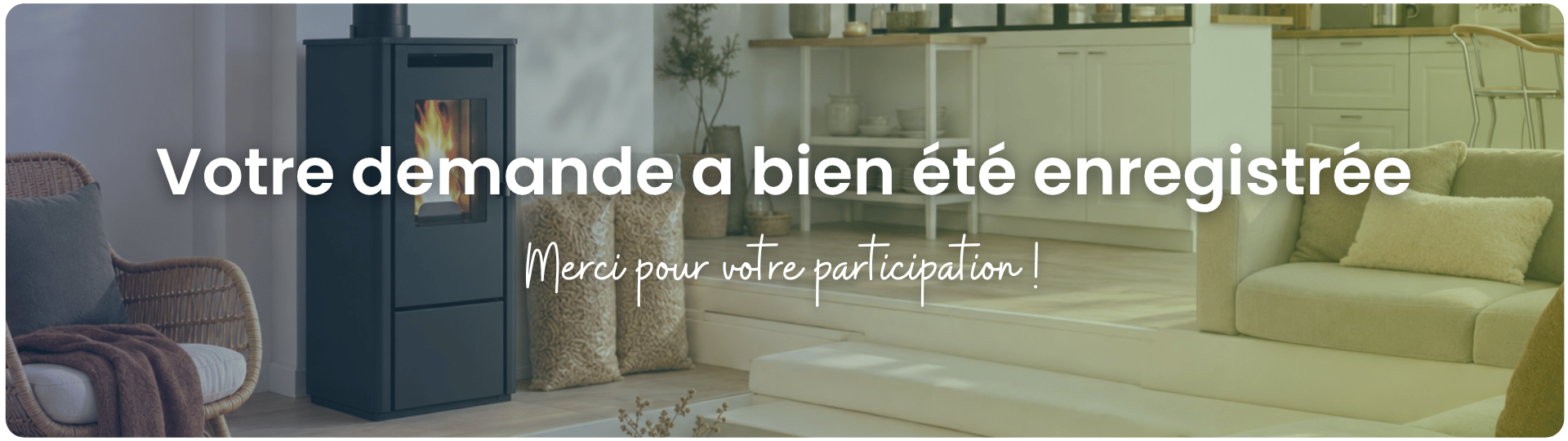 Votre demande a bien été enregistrée