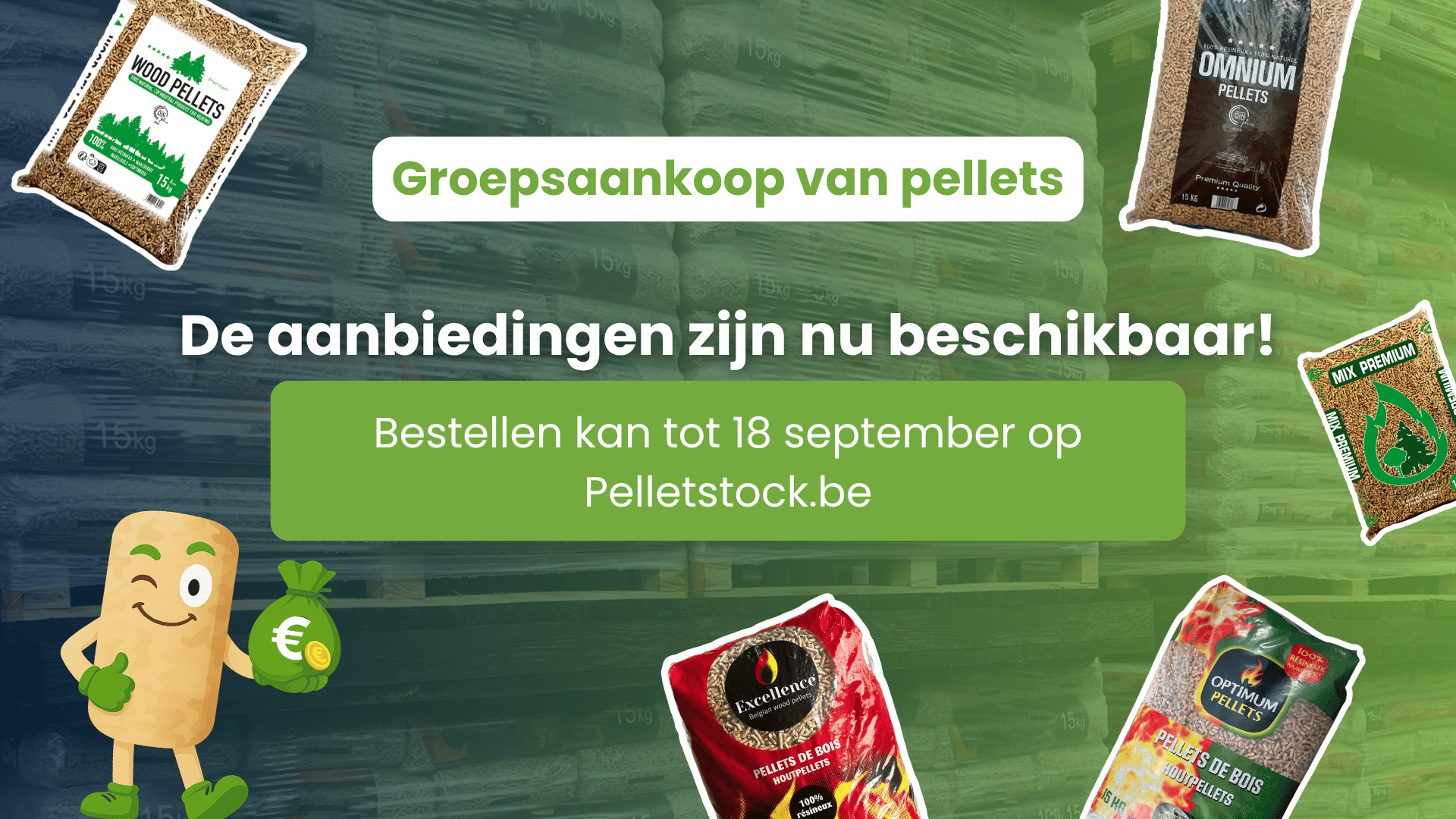 Groepsaankoop pellets