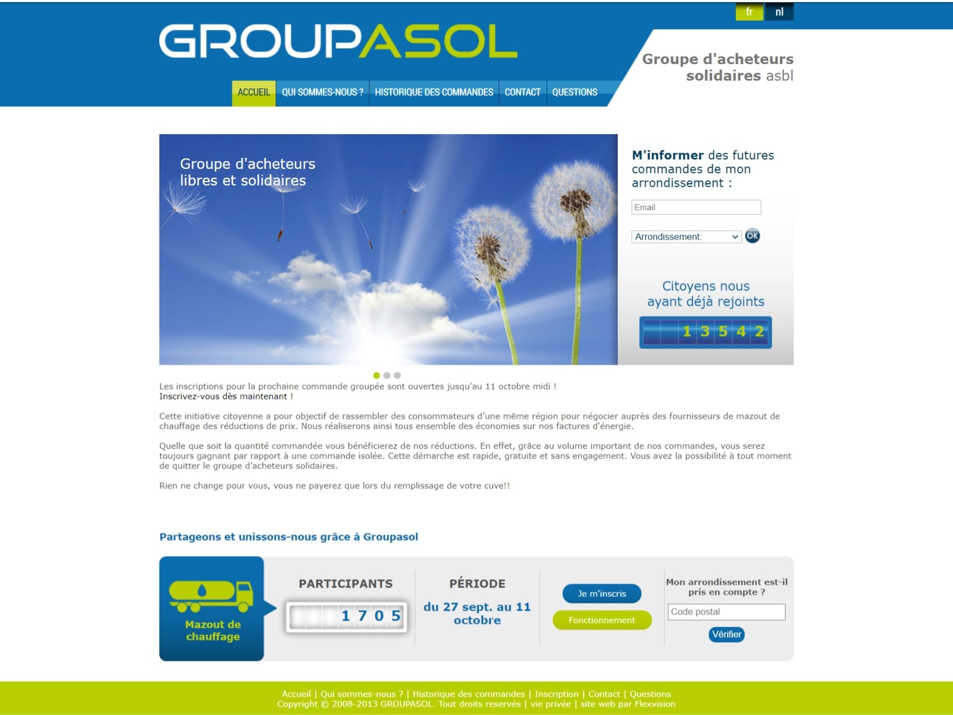 Groupasol lance son propre site Internet