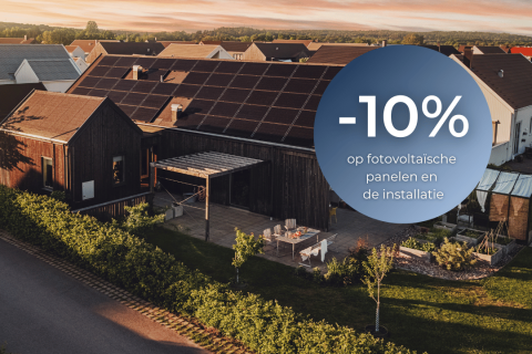 -10% aanbod zonnepannelen SVEA SOLAR