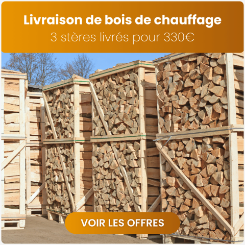 Livraison de bois de chauffage