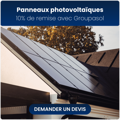 10% de remise avec Groupasol pour vos panneaux solaires