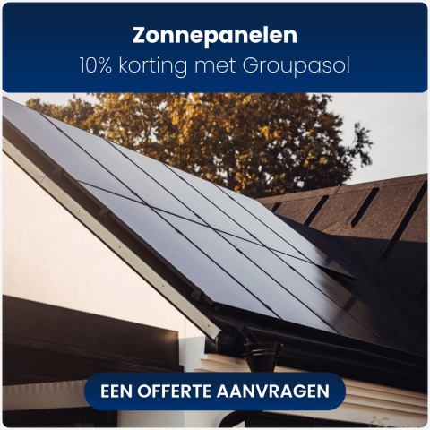 Zonnepanelen 10% korting met Groupasol