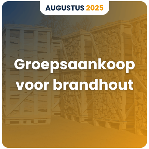 Groepsaankoop van brandhout 2025 met Groupasol