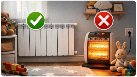 chauffage appoint chambre enfant