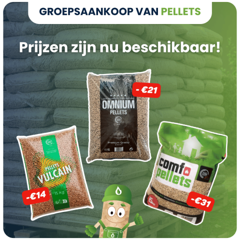 Groepsaankoop van pellets