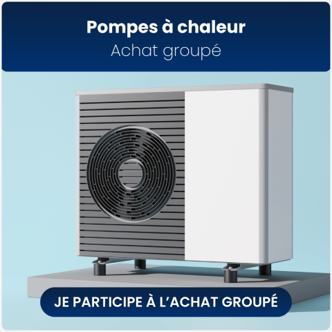 Achat groupé de pompe à chaleur