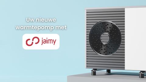 Uw nieuwe warmtepomp met jaimy