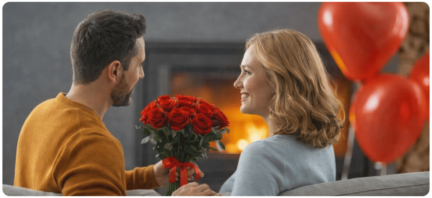 5 idées de cadeaux de Saint-Valentin à offrir grâce à vos économies réalisées sur le mazout