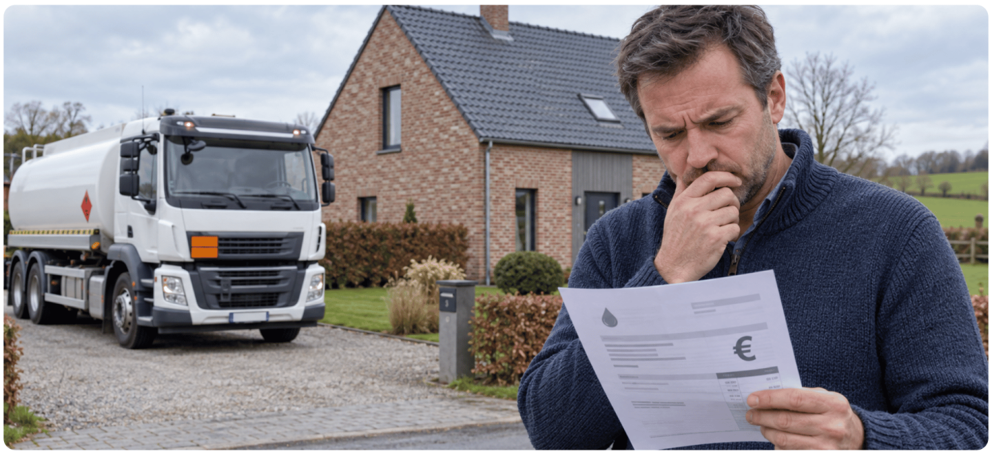 Stookolieprijzen in België: recordstijging, Promaz zorgt voor een hogere rekening